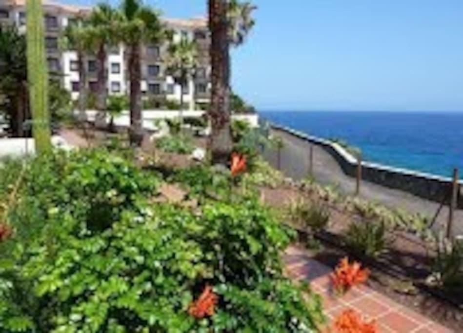 Amazing Seaview Balcon Del Mar Glass Veranda Costa Del Silencio Kültér fotó