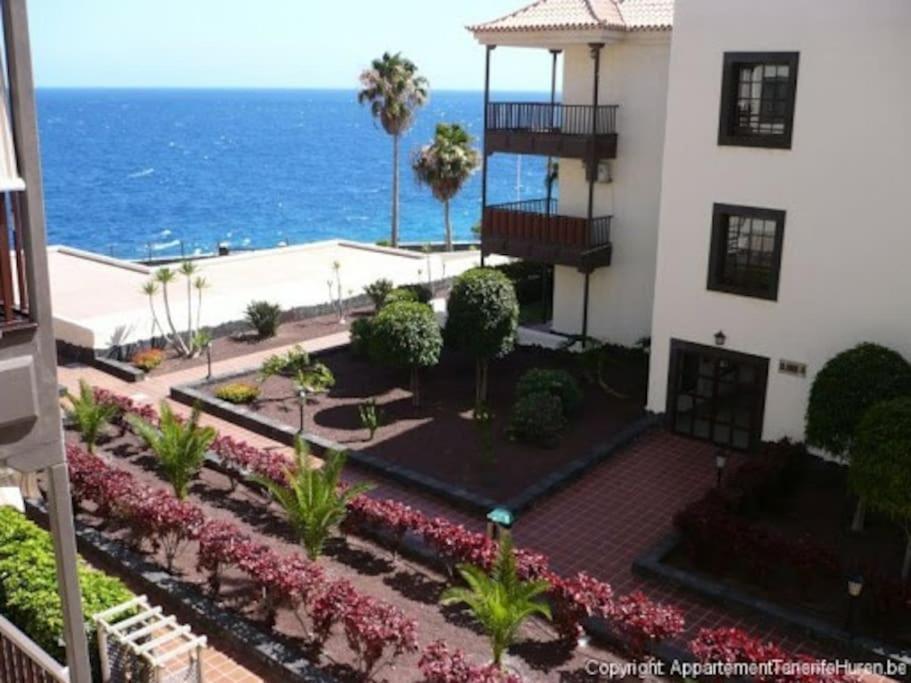 Amazing Seaview Balcon Del Mar Glass Veranda Costa Del Silencio Kültér fotó